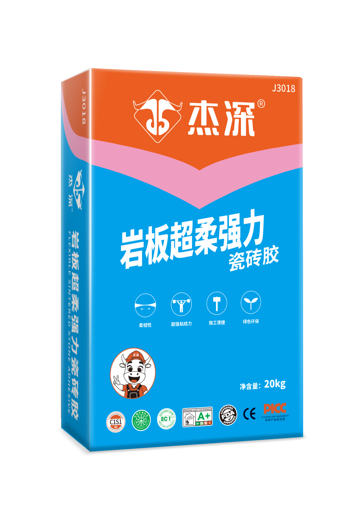 岩板超柔强力瓷砖胶